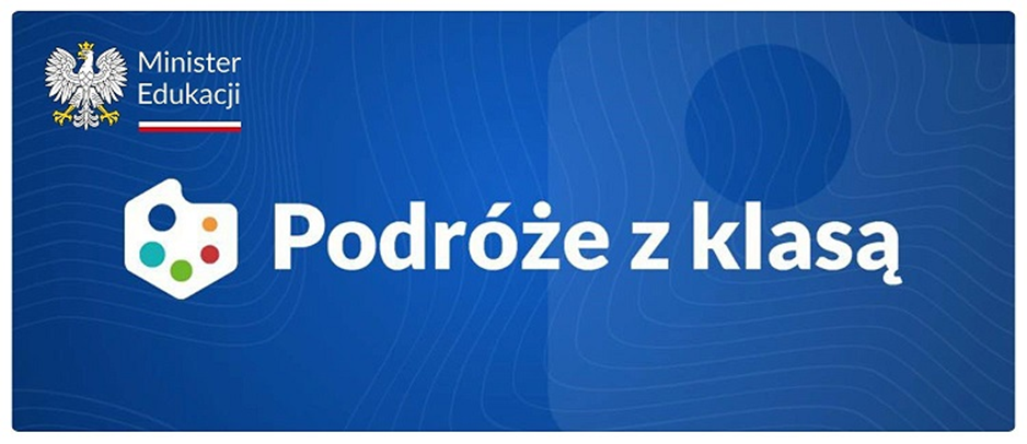 Grafika programu "Podróże z klasą"